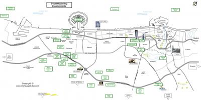Ներդրումային զբոսայգի Դուբայում գտնվելու վայրը քարտեզի վրա