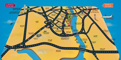 Քարտեզ Մանկական քաղաք Դուբայ