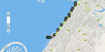 Ջումեյրա Beach treadmill քարտեզի վրա