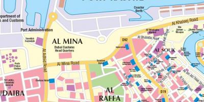 Dubai քարտեզ նավահանգիստ