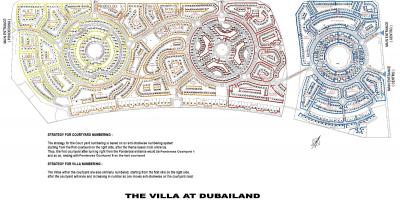 Villa Դուբայ գտնվելու վայրը քարտեզի վրա